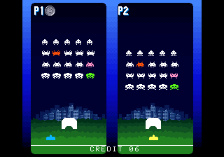 Space Invaders DX (US, v2.1) Screenshot 1